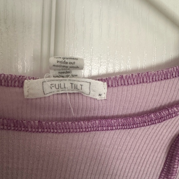 Purple color block long sleeve - Picture 3 of 3